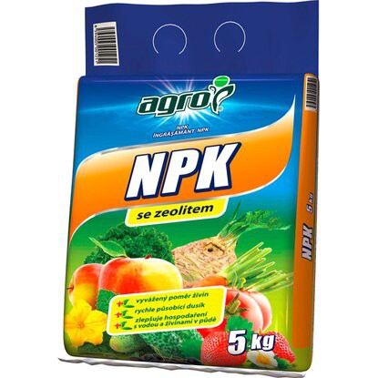 NPK s guánem Agro se zeolitem 5kg | Chemické výrobky - Hnojiva, pěst.substráty a krmiva